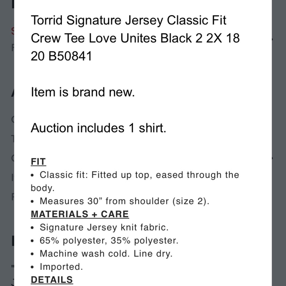 Torrid Classic Fit Crew Tee with Colorful Graphic - Picture 4 of 9